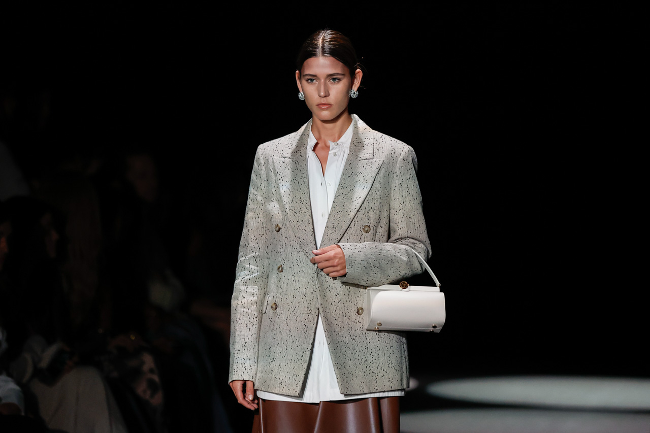 Model Walks the runway during Altuzarra fashion show Spring Summer 2024 in New York