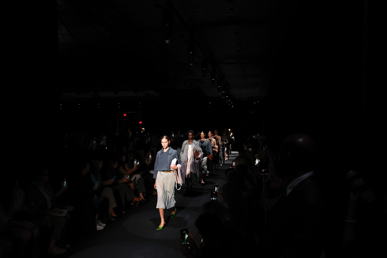 Models walking the runway during Altuzarra fashion show Spring Summer 2024 in New York