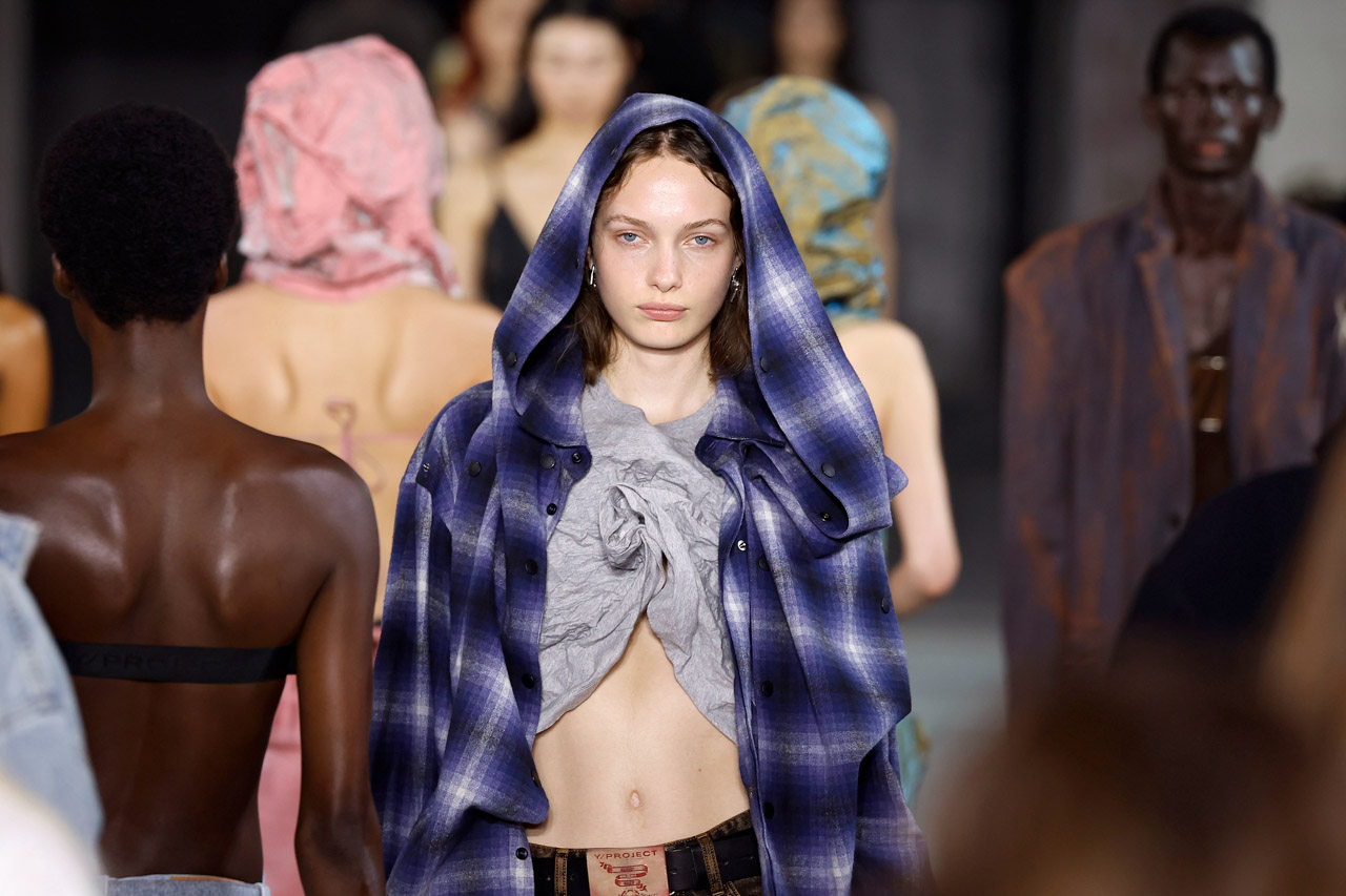 Models walking the runway during Yohan Project fashion show Spring Summer 2024 in Paris