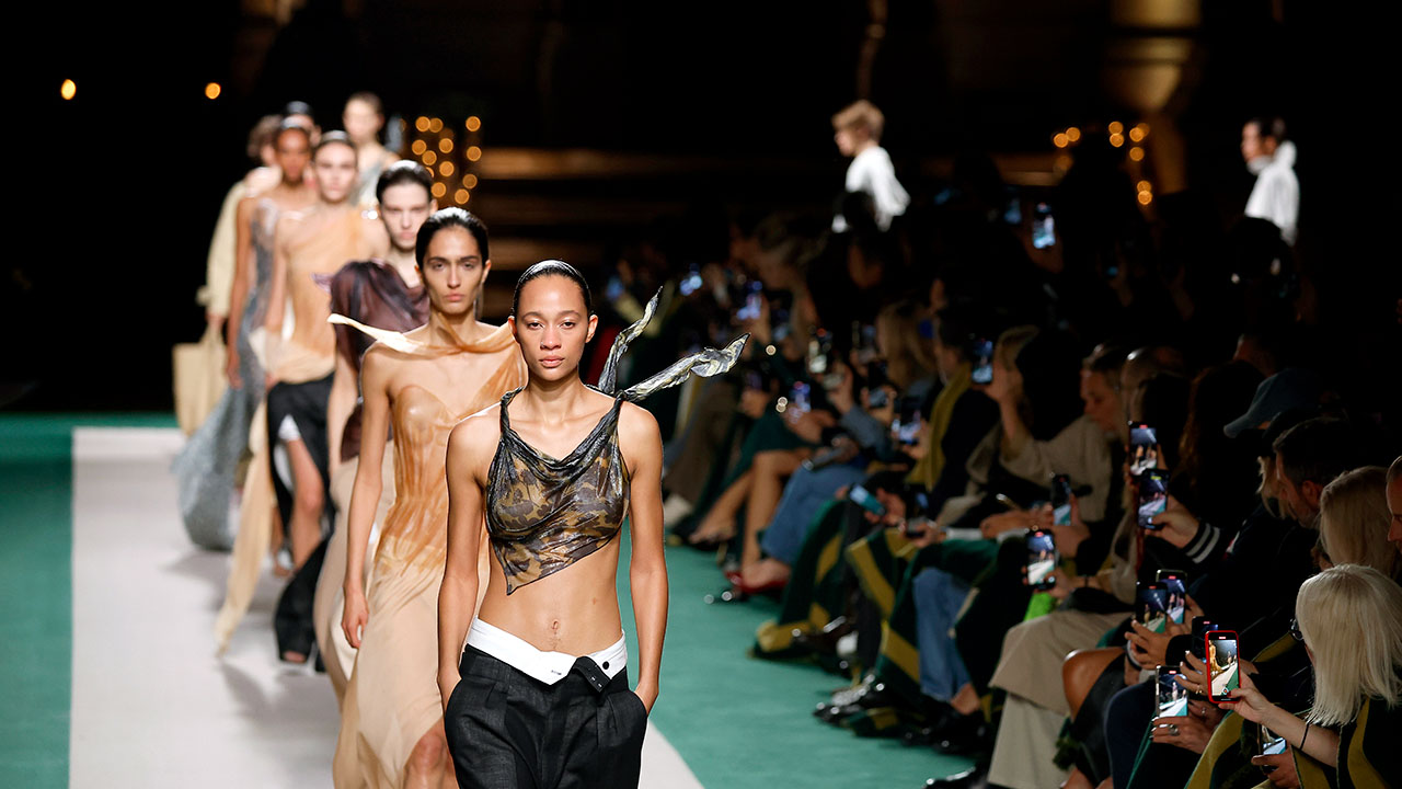 Victoria Beckham spring summer 2025 at New York fashion week