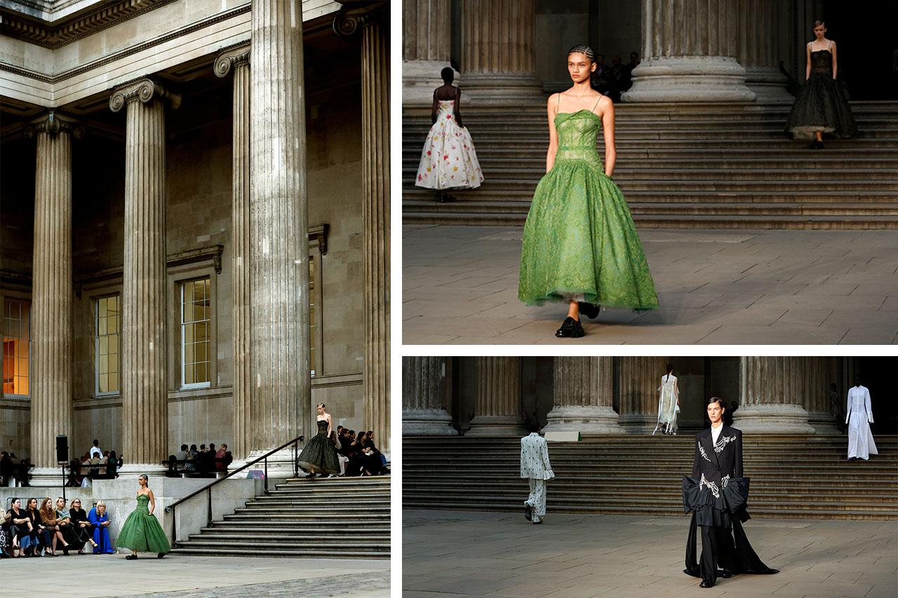 Erdem spring summer 2025 at London fashion