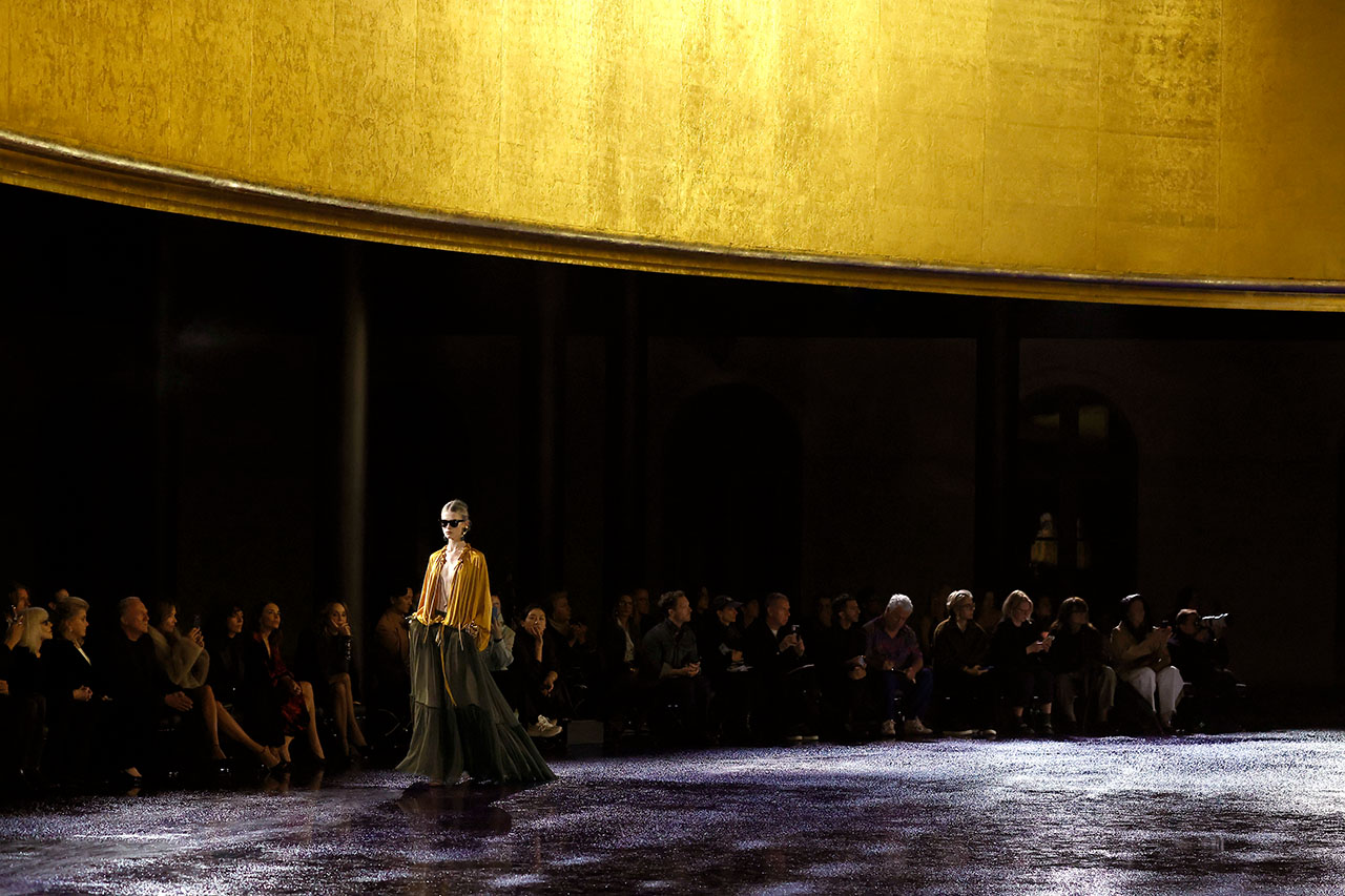 YSL spring summer 2025 at Paris fashion week